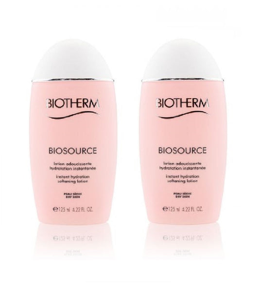 2xPack Biotherm Biosource Gentle Cleansing Lotion for Dry Skin - 250 ml