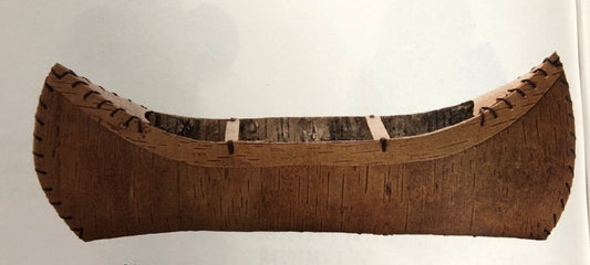 Birch Bark Canoe 18"
