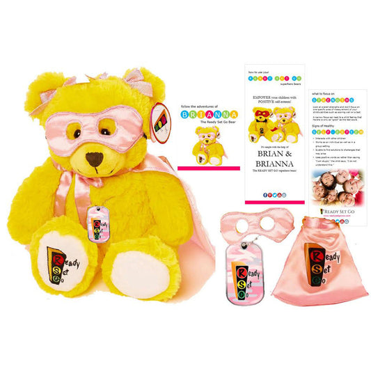 Brianna, Super Hero Play Therapy Bear