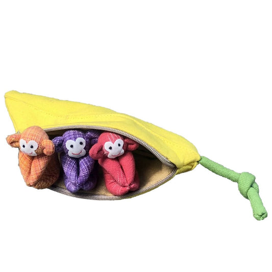 Banana With Three Monkeys
