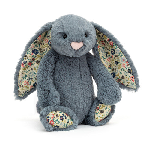 BLOSSOM DUSKY BLUE BUNNY BY JELLYCAT
